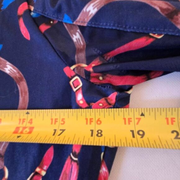 X by Gottex Womens Equestrian Quarter Zip Long Sleeve Golf Top Size Medium - Picture 8 of 12